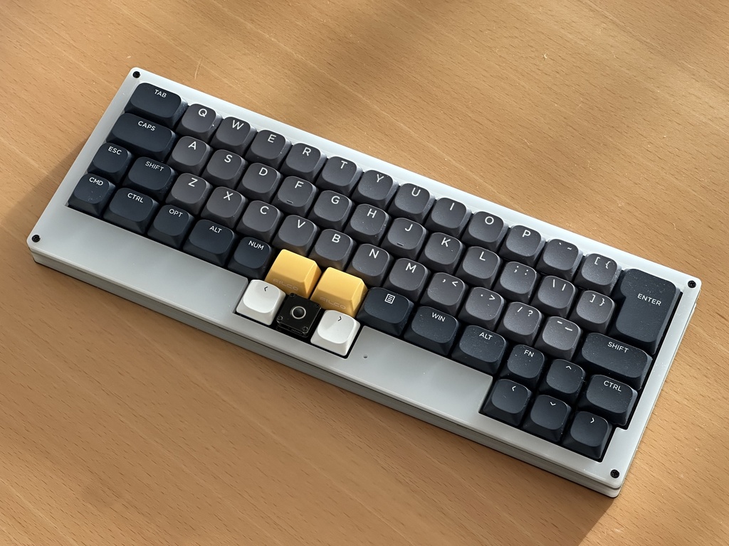 ThumbShift5-15TB 自作キーボード