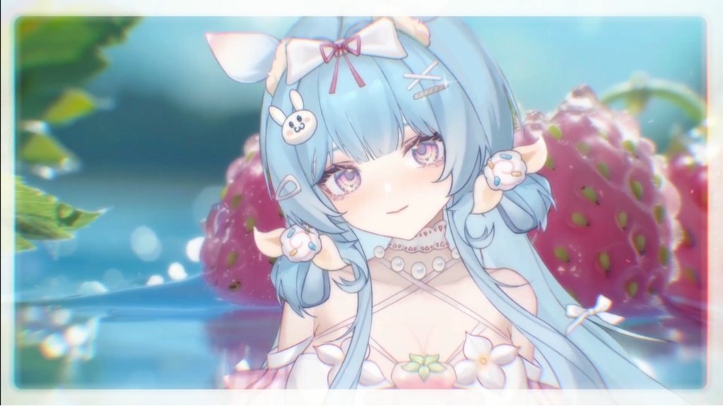 【量贩/成品l2d模型】要来口海盐草莓冰淇淋吗~