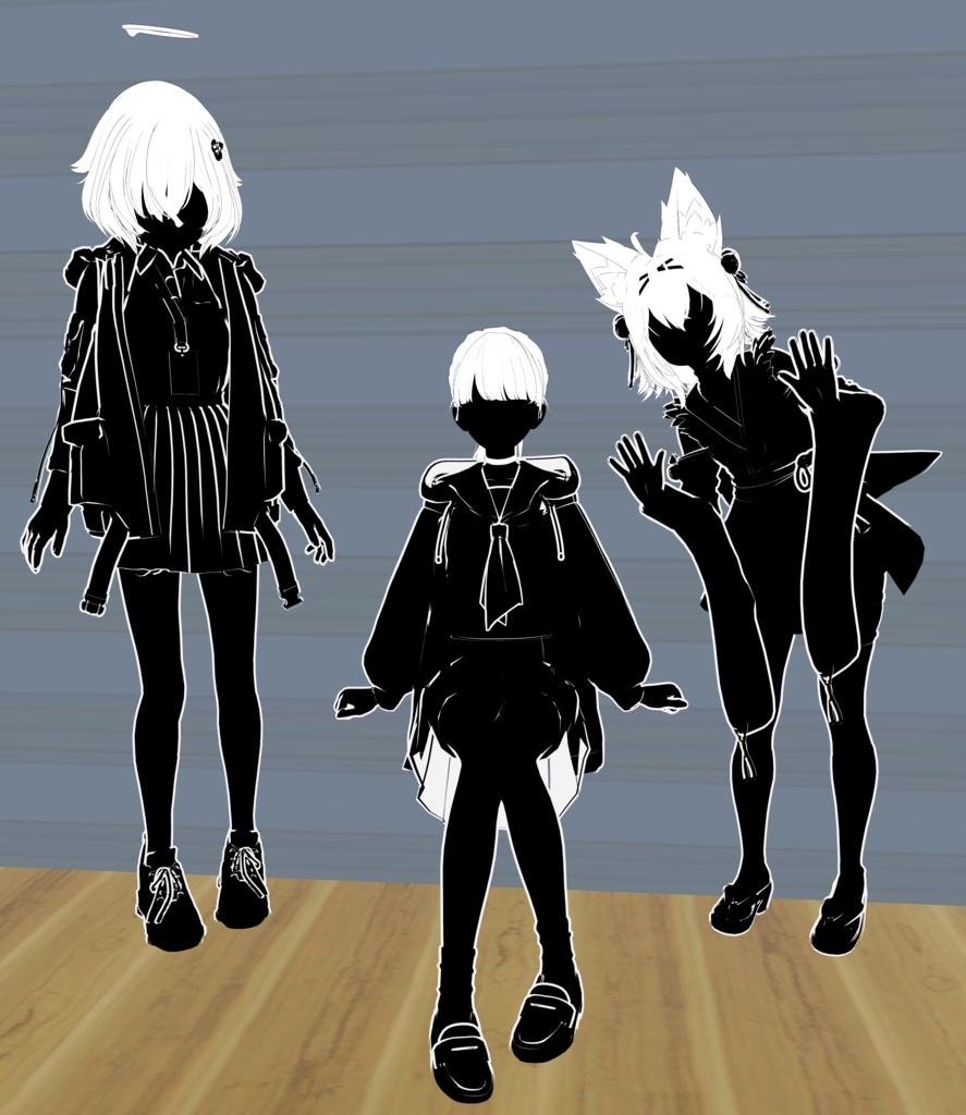 首都高で走ってそうな見た目になれるマテリアルセット