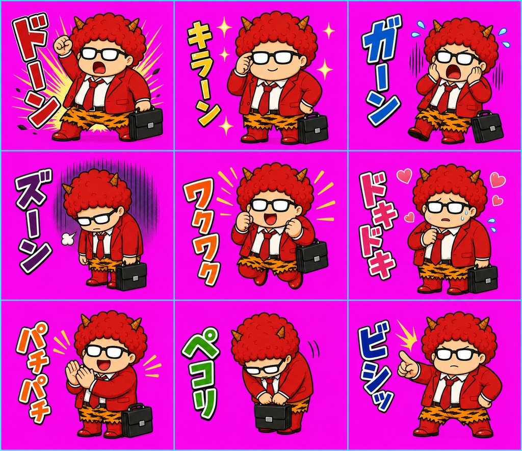 AIスタンプ申請画像メーカー【LINE用】