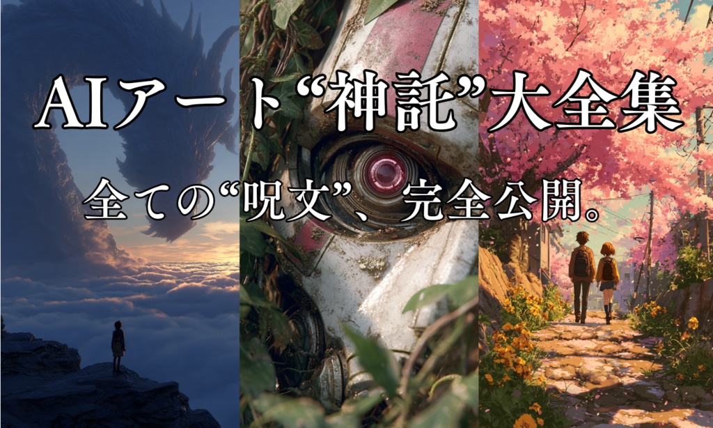 【AIアート“神託”大全集 Vol.1】神々の黄昏＆恋愛叙事詩