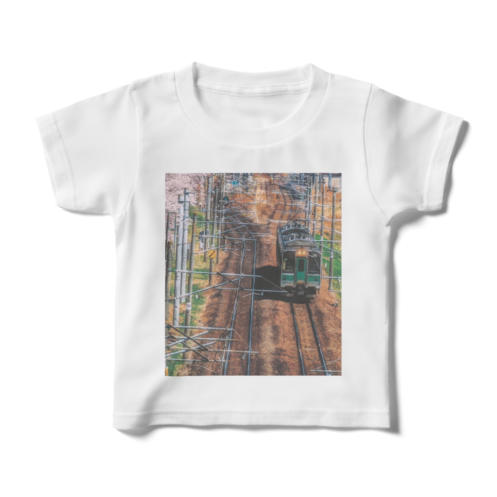 電車のTシャツ