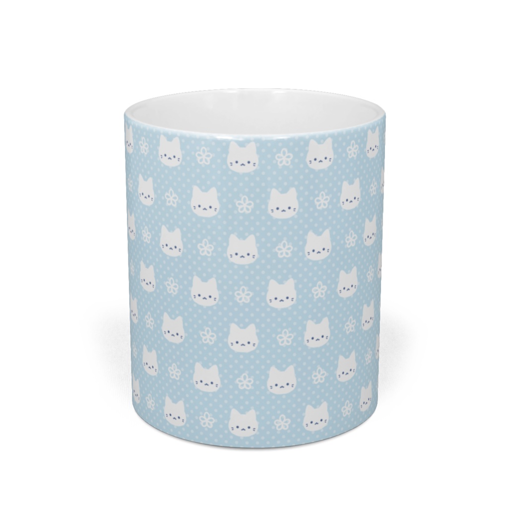 ねこねこマグカップ