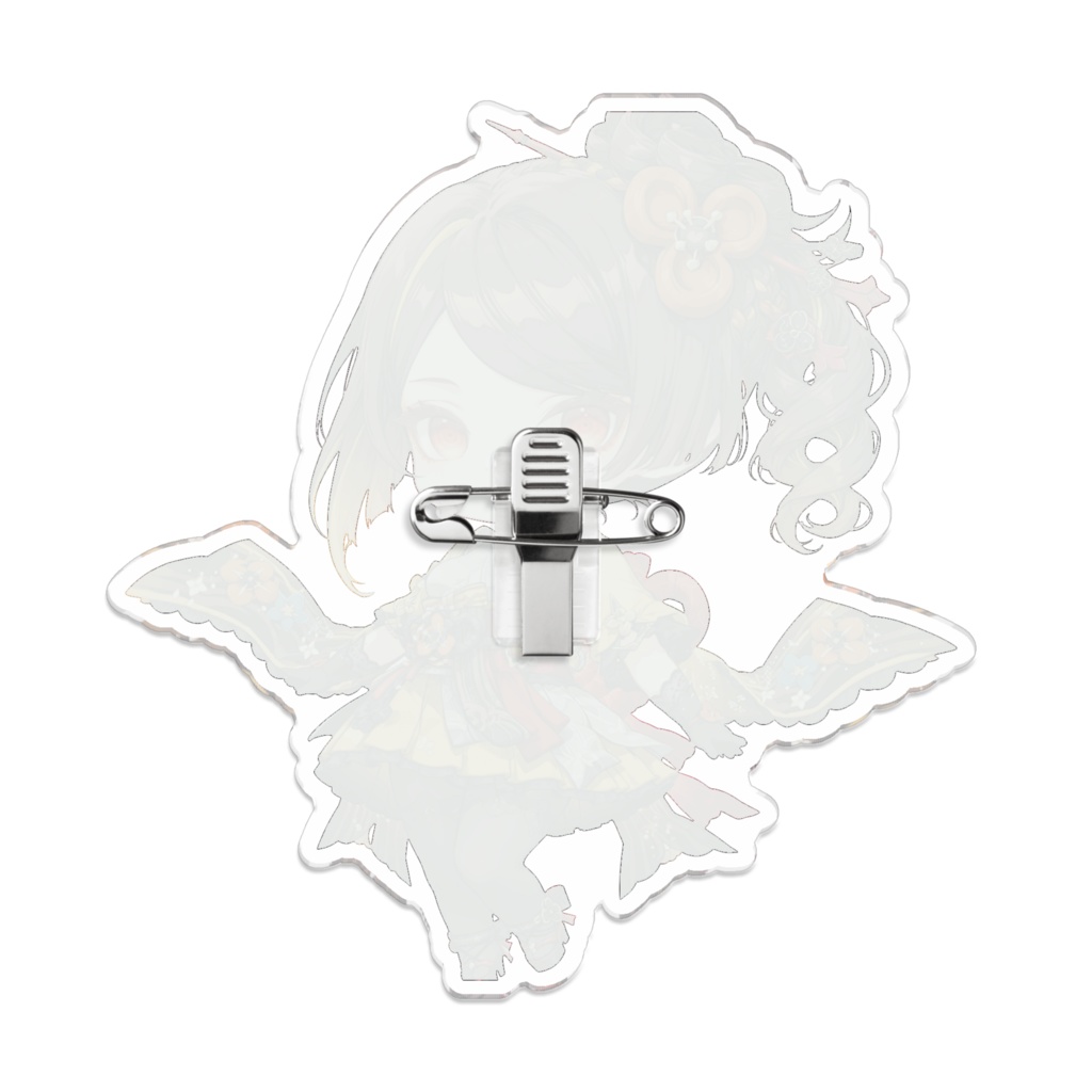 【原神】千織 ちびキャラアクリルバッジ