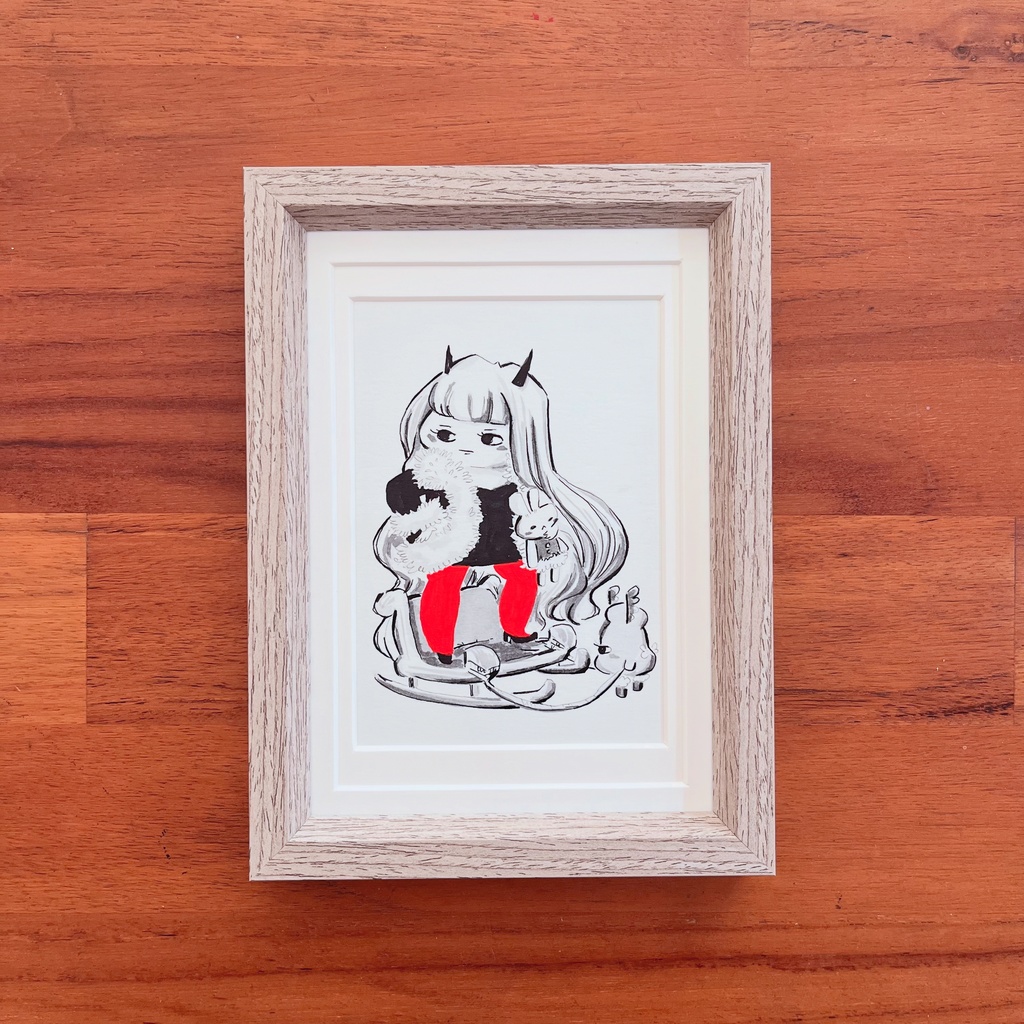 あくのこ　Xmasミニ額