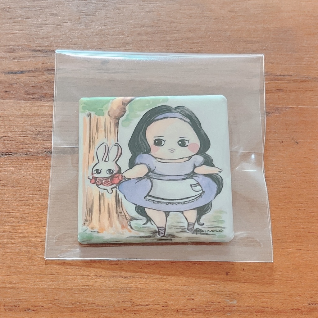 Alice    缶バッジスクエア