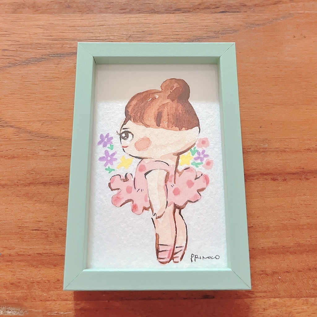 プチ額　1    フレームミント