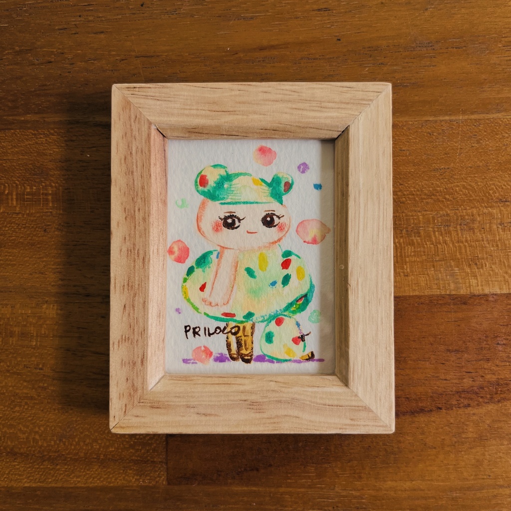 flavorミニ　原画プチ額