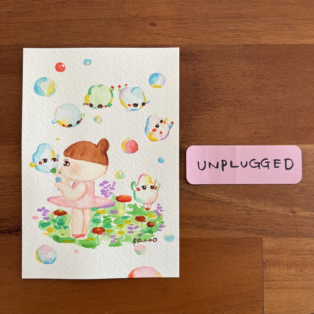 UNPLUGGED ぷりのこ原画作品