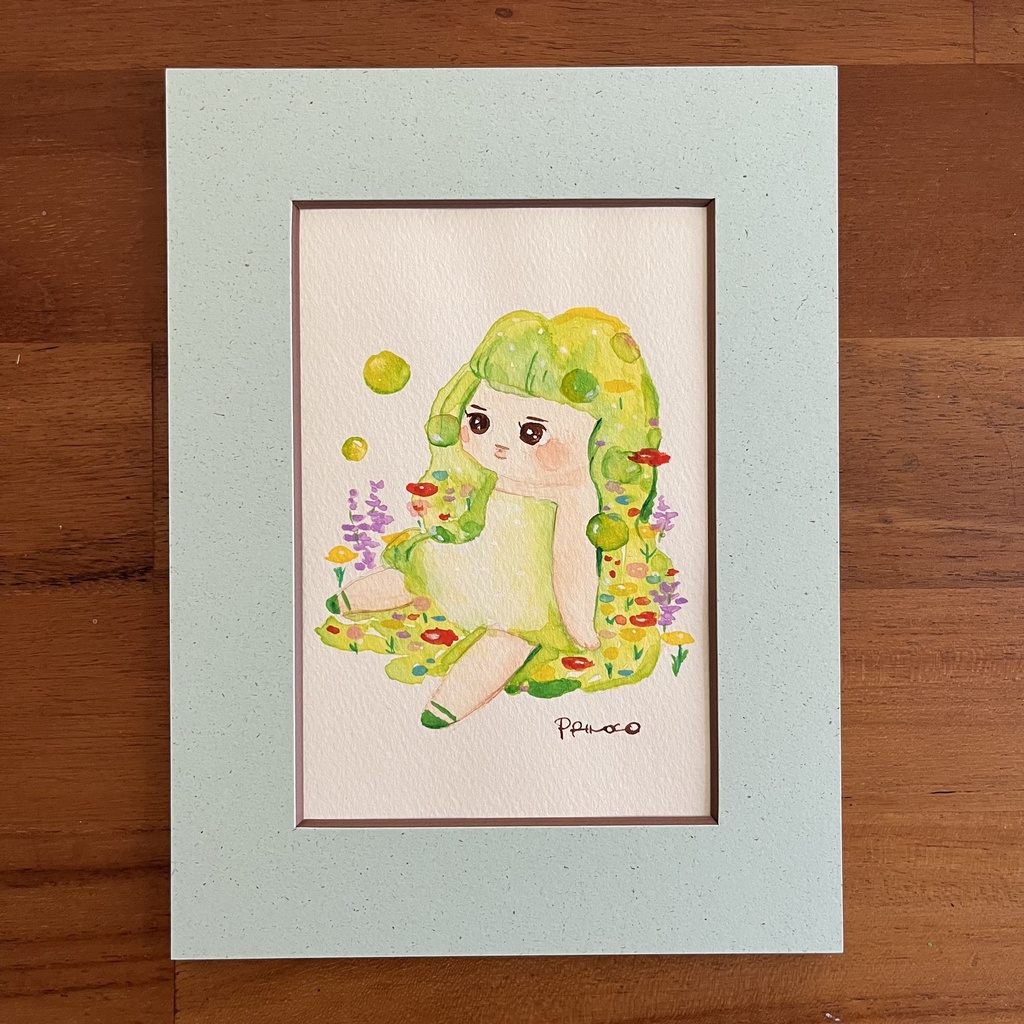 静養　ぷりのこ原画作品
