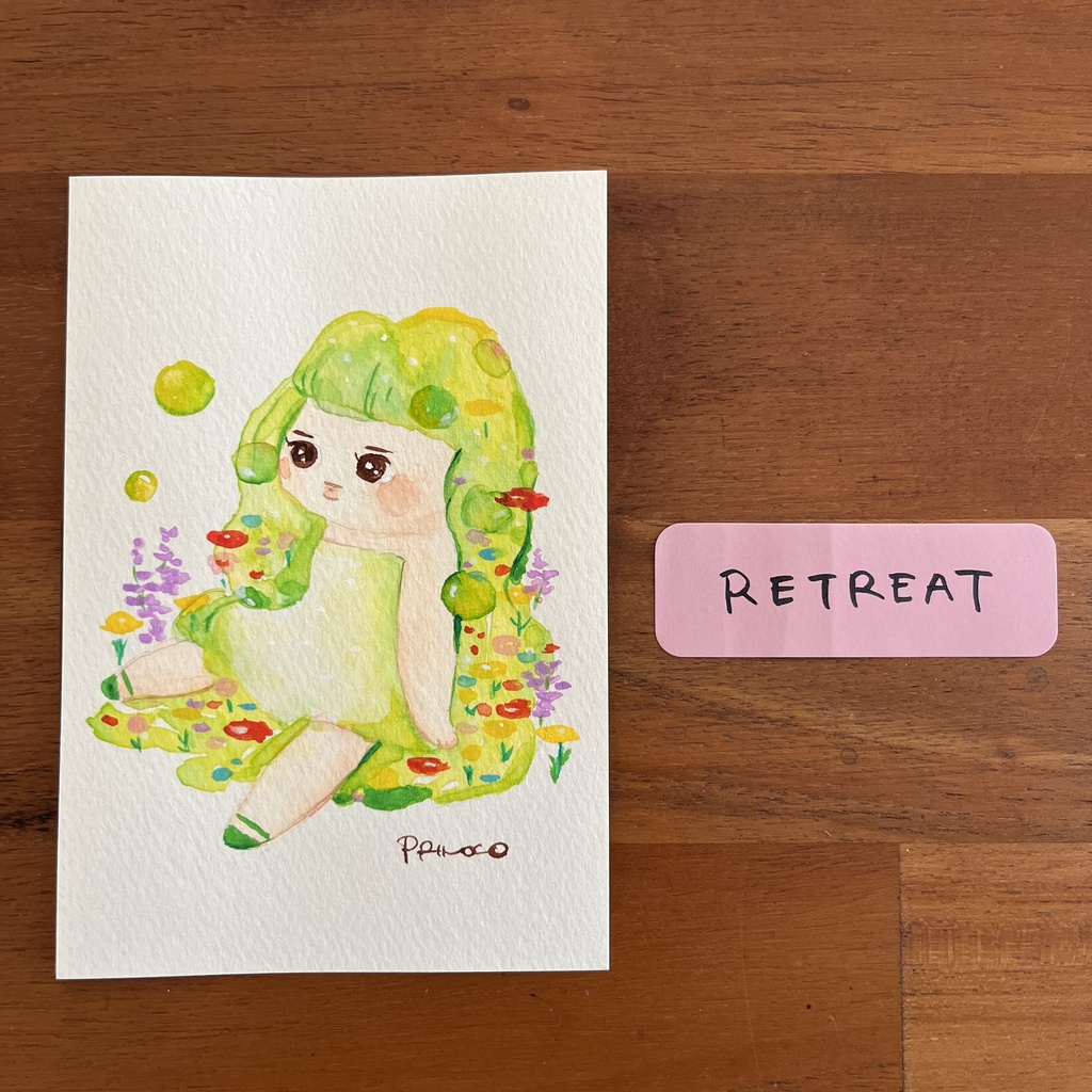 静養 ぷりのこ原画作品