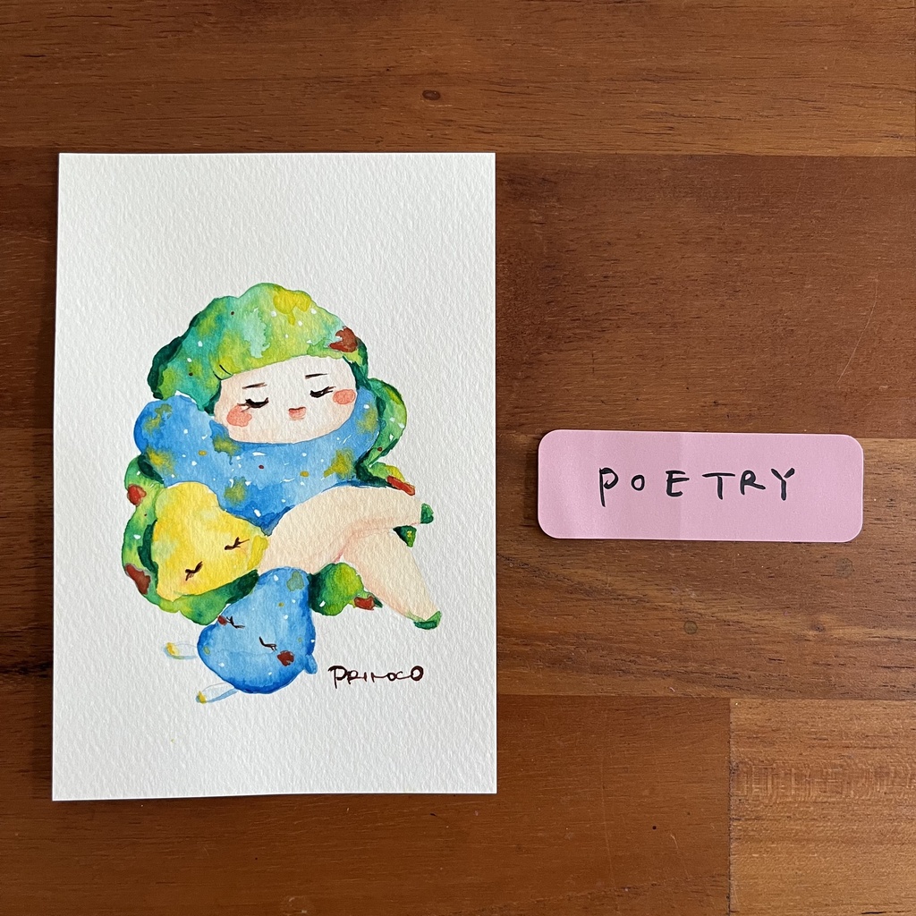 POETRY ぷりのこ原画作品