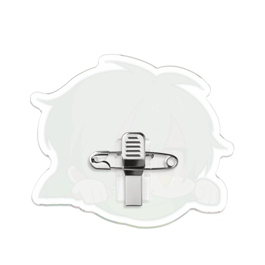 『一ツ眼リッパー』見守るアクリルバッジ 『煙草春彦』