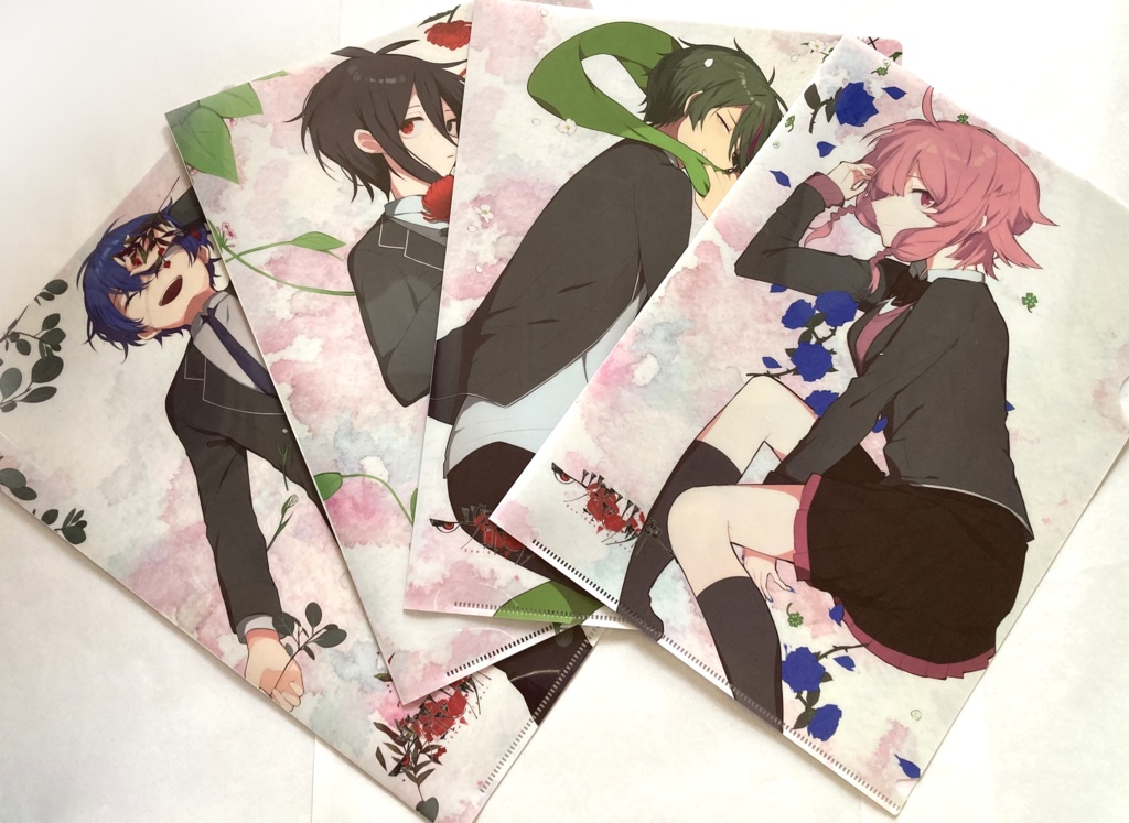 【一ツ眼リッパー】Birthday Flower クリアファイル 全4種