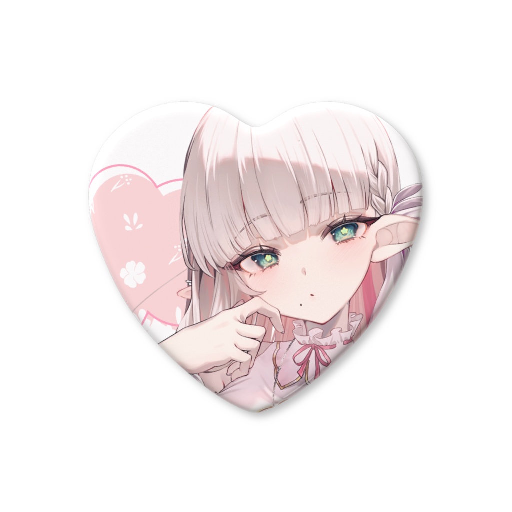 【誕生日記念グッズ / 期間限定】ハート缶バッジ💖