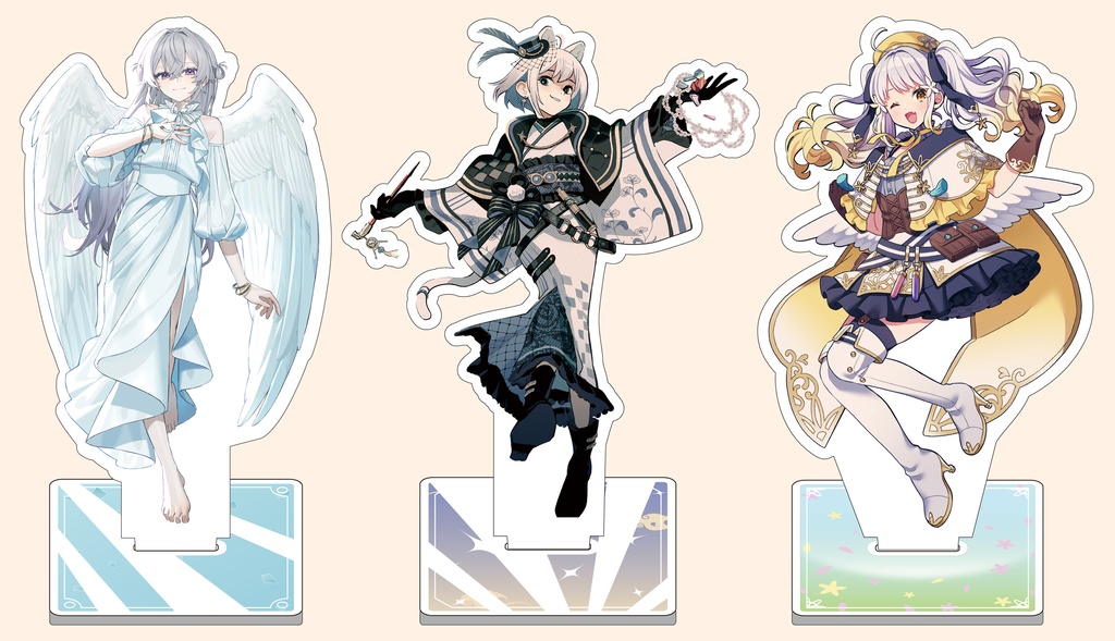 【メガミノウタゲ x épeler コラボソングリリース記念グッズ】épelerアクリルスタンド & 『ホウカス・ポウカス』B2タペストリー