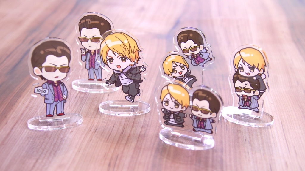 杉浦くん&東さんアクスタ