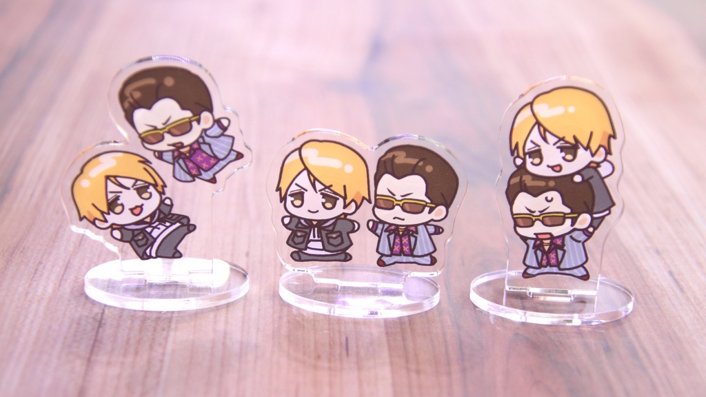 杉浦くん&東さんアクスタ