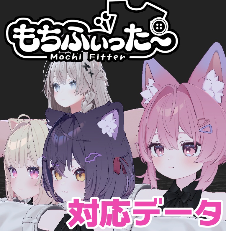 【逆変換対応】プラム(順変換)&シフォン&ショコラ用もちふぃった～対応データ