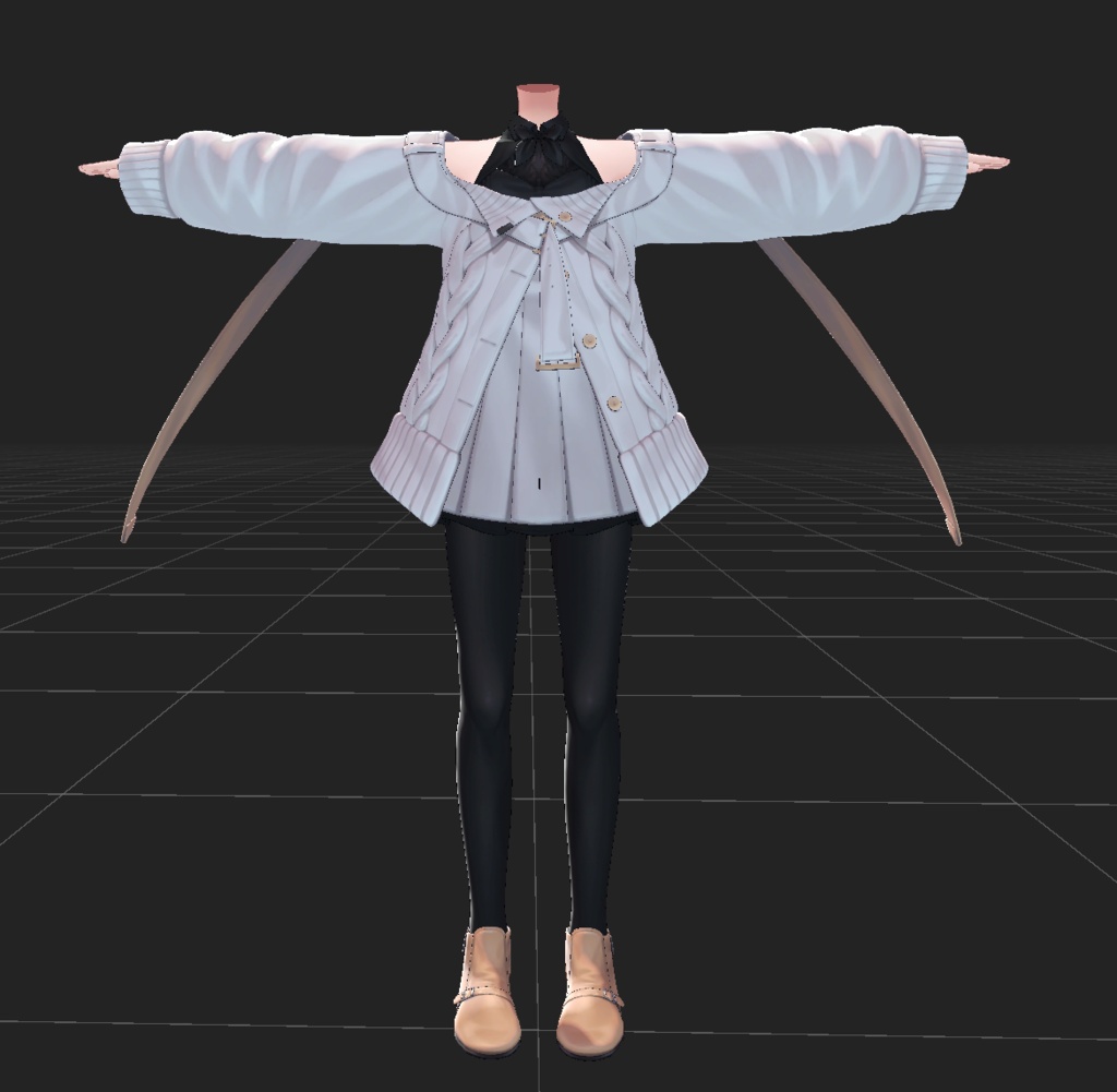 【両変換対応】NeoBody素体もちふぃった~対応データ