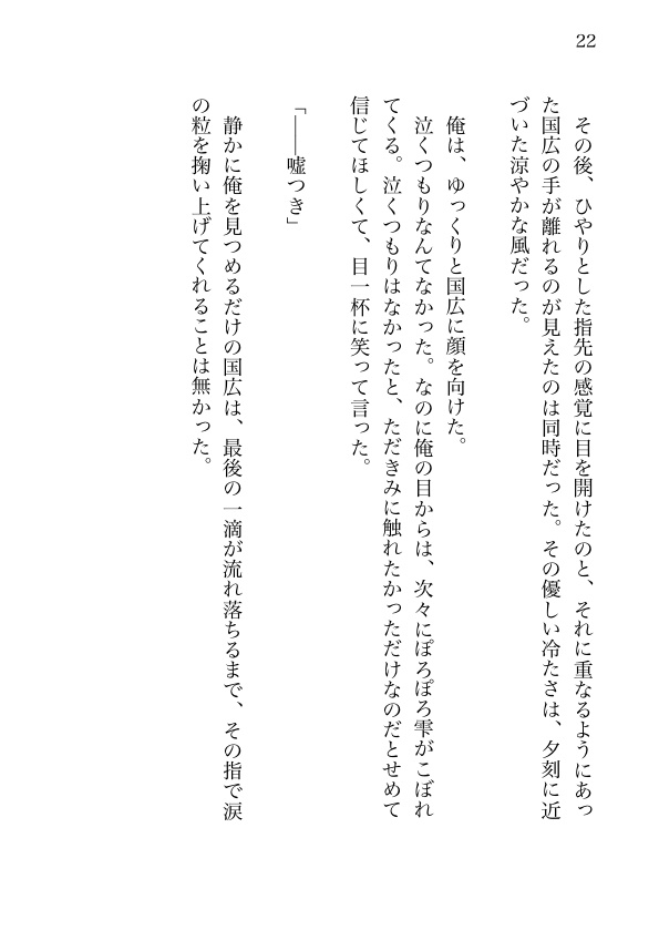 【姥蜂】夏影に触れたくて