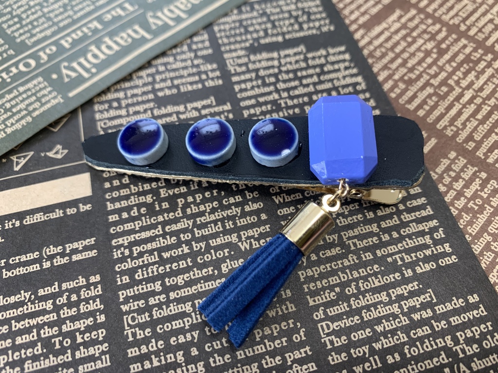 ツイステ 寮カラーヘアクリップ