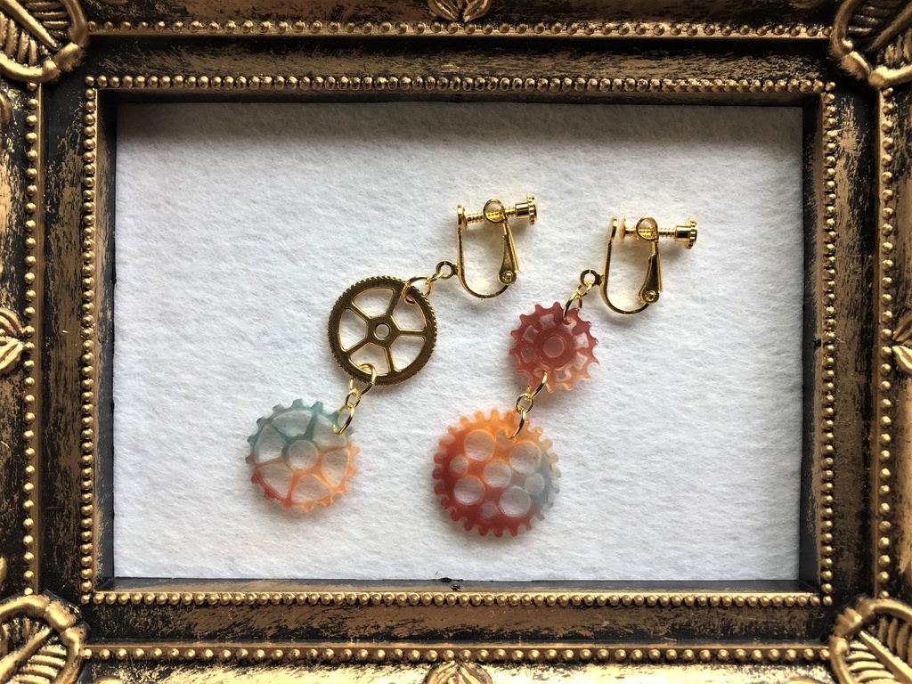 文豪とアルケミスト 歯車イヤリング