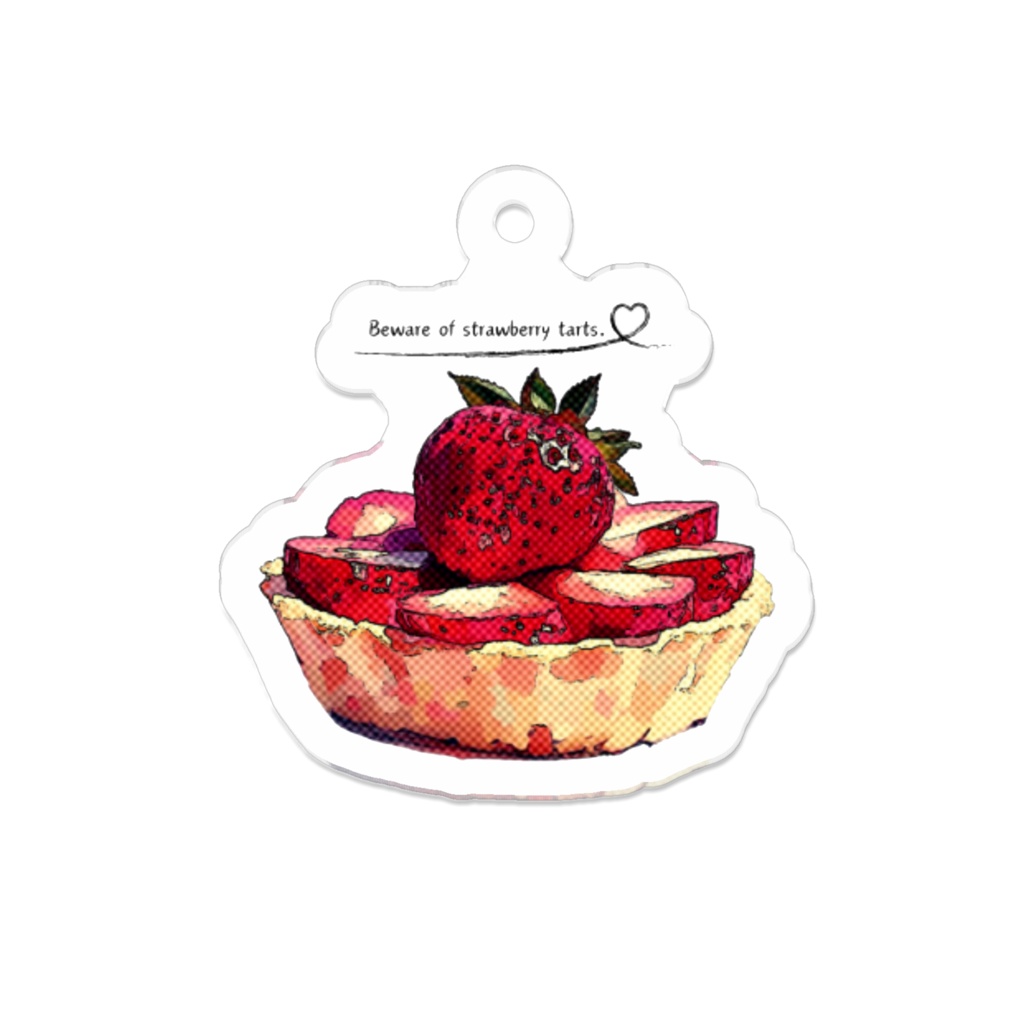 苺タルトにご注意を