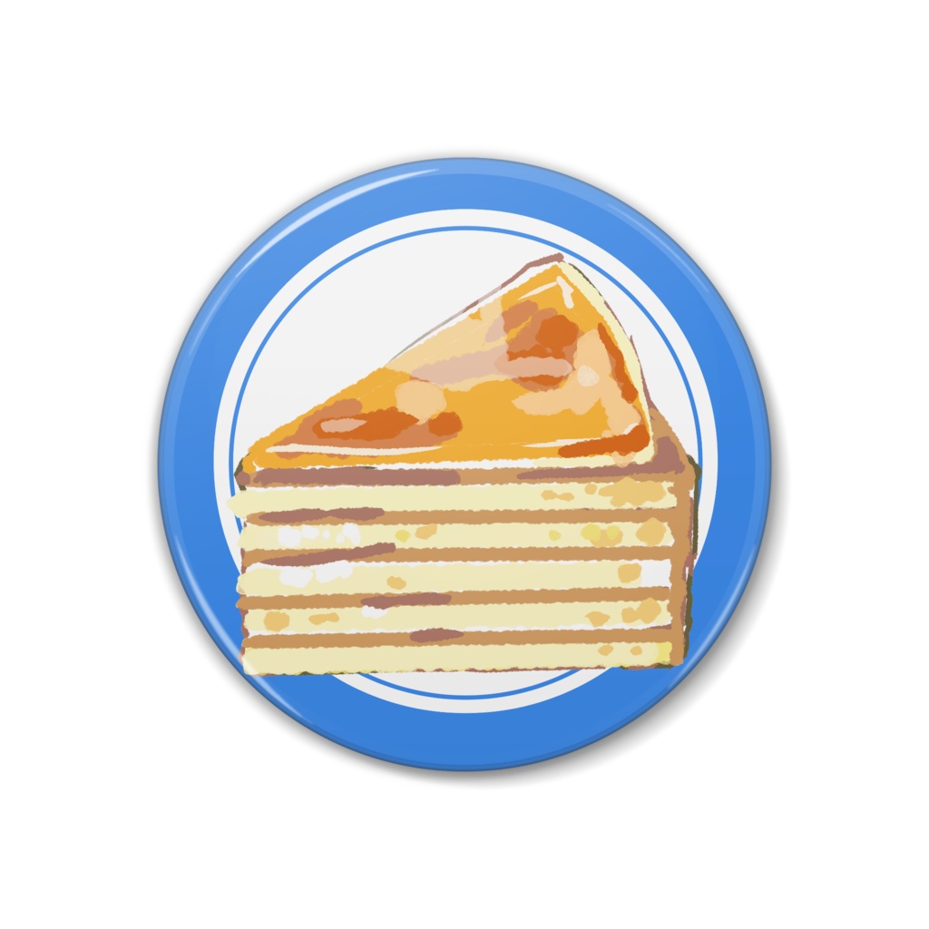 ウィーン菓子缶バッジ