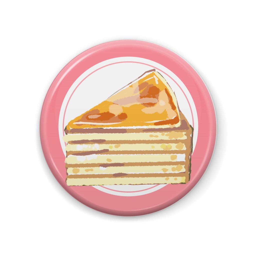 ウィーン菓子缶バッジ