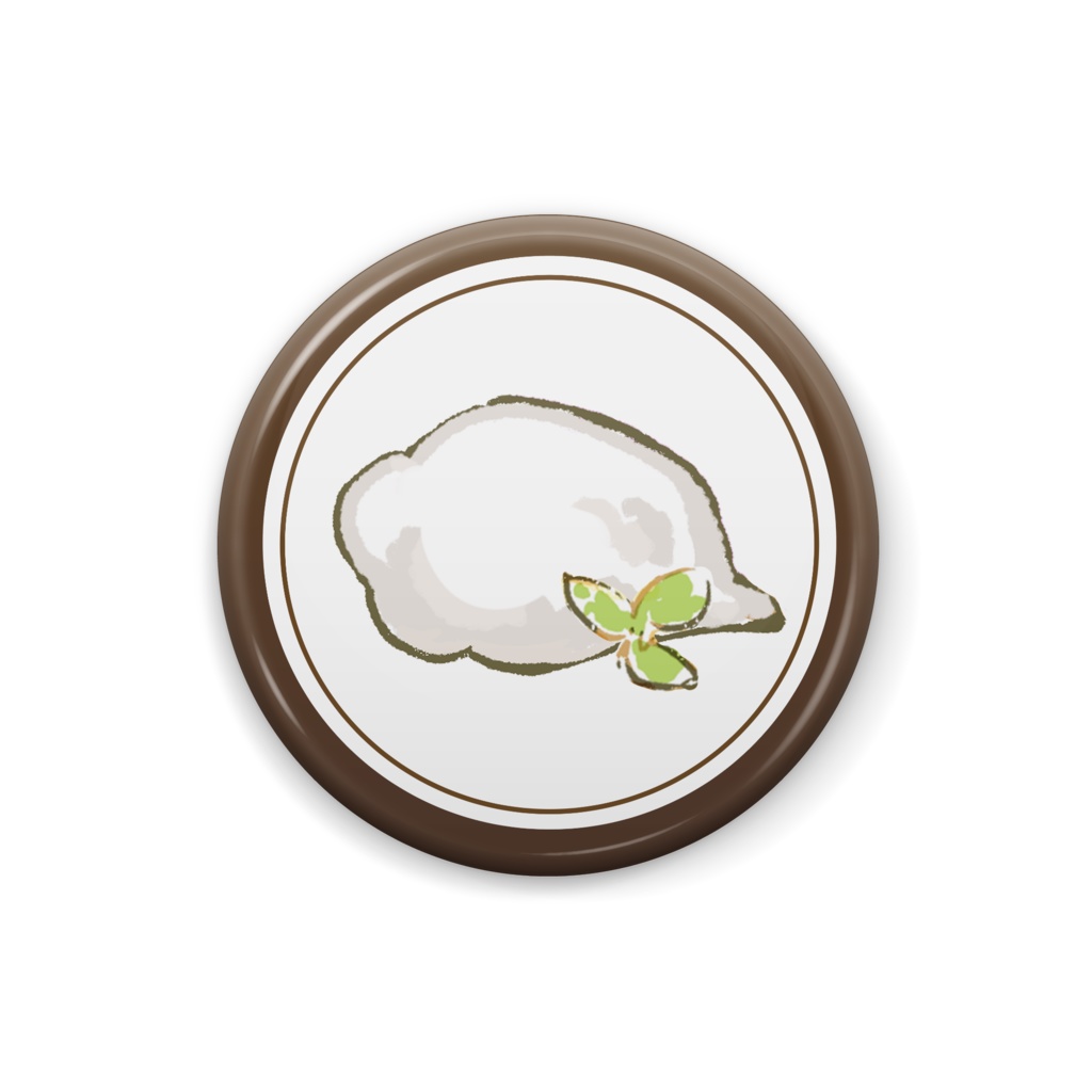 ウィーン菓子缶バッジ