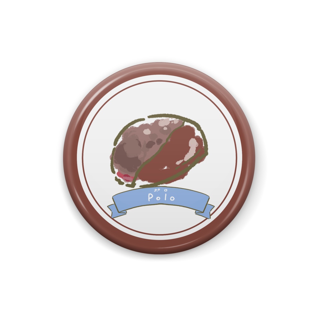 ウィーン菓子缶バッジ