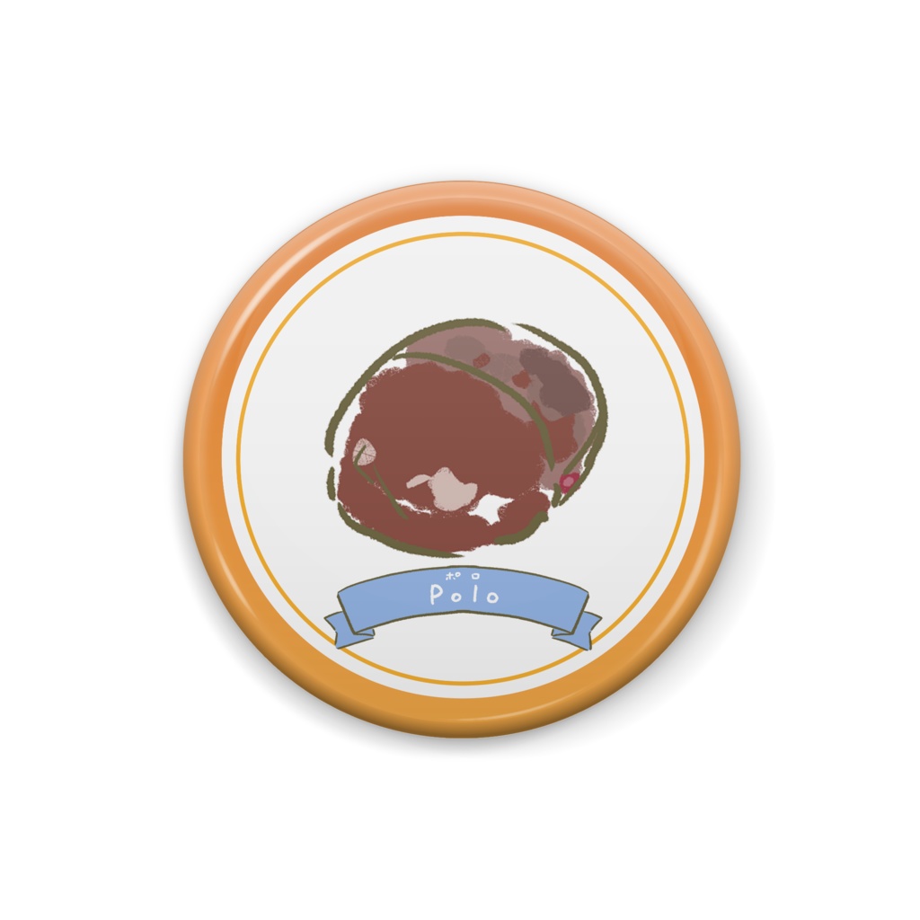 ウィーン菓子缶バッジ