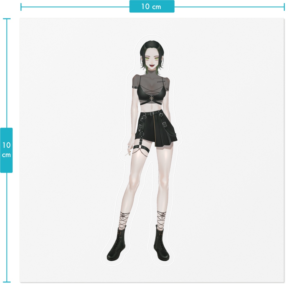 愛煙ぽちょ ステッカー