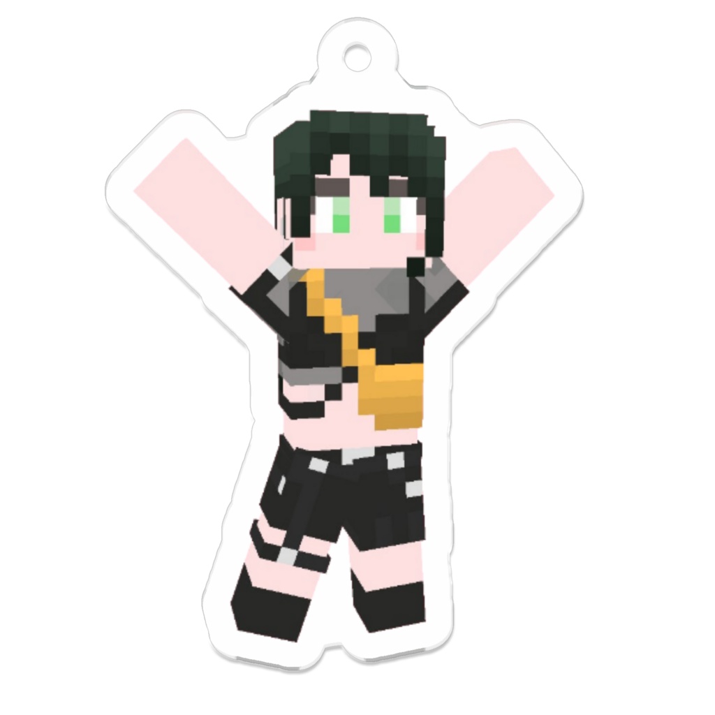 アクリルキーホルダーマイクラスキン