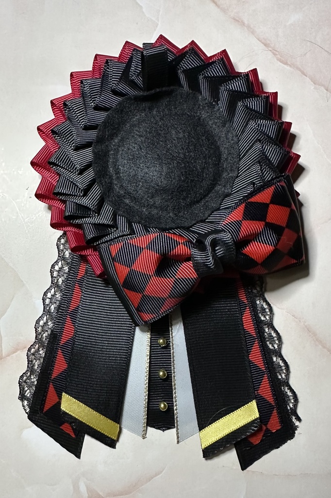 加州清光イメージ缶バッジロゼット