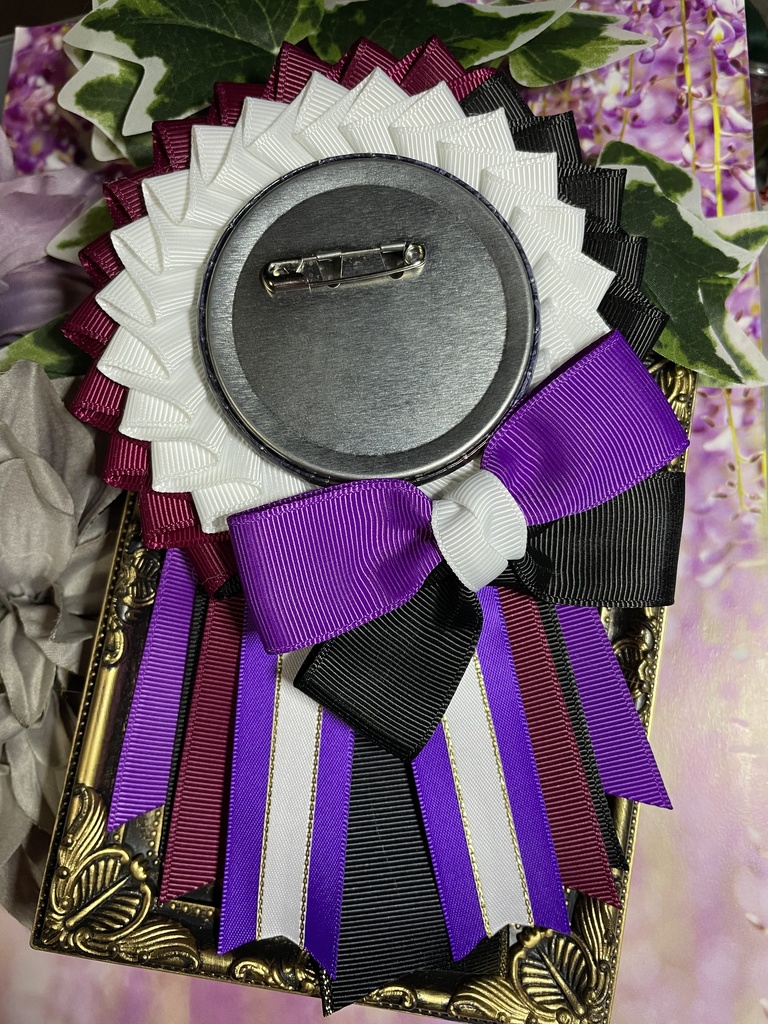 蜻蛉切イメージ缶バッジロゼット