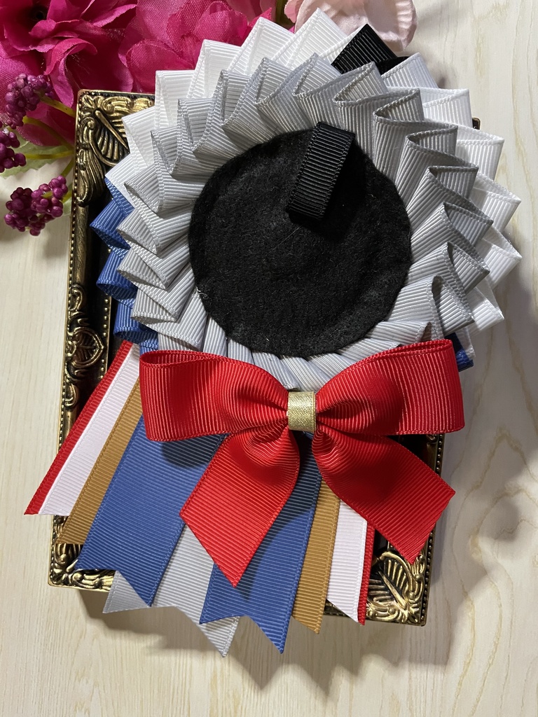 今剣イメージ缶バッジロゼット