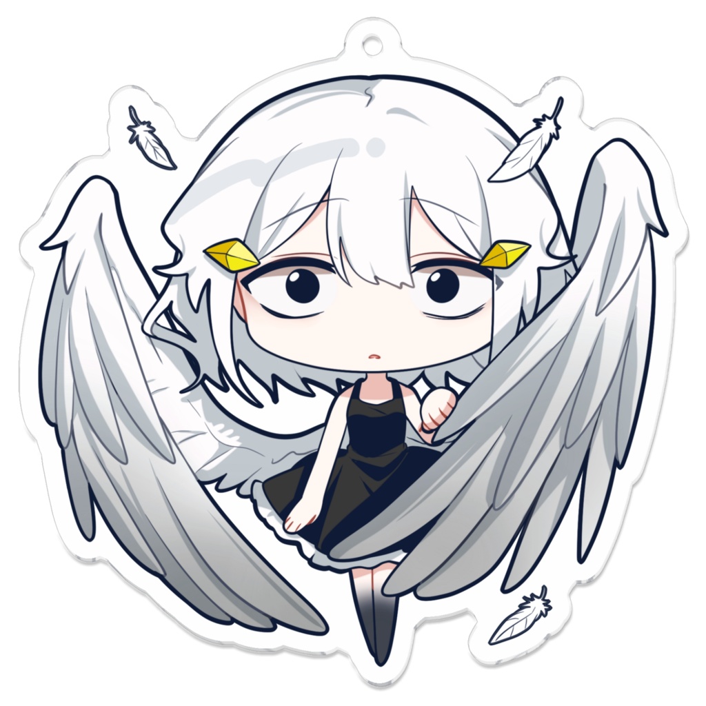 白鳥さんアクキー