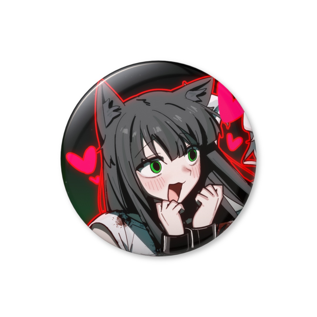 黒猫缶バッジまとめ
