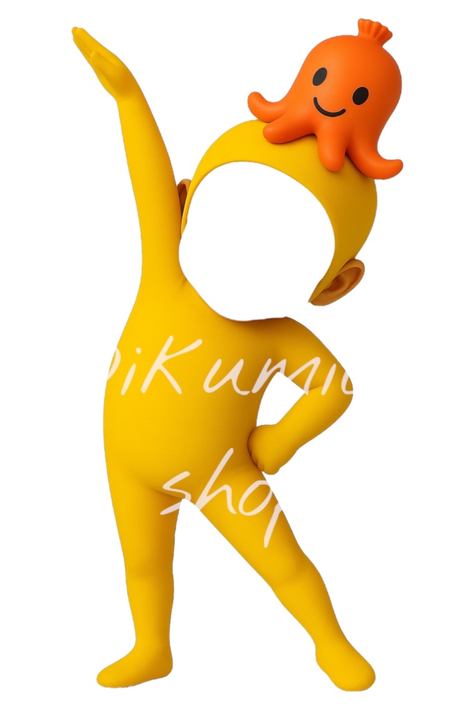 顔はめ素材セット12枚(フィットネスver / 顔はめ無し)