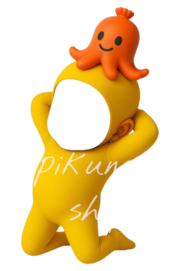 顔はめ素材セット12枚(フィットネスver / 顔はめ無し)