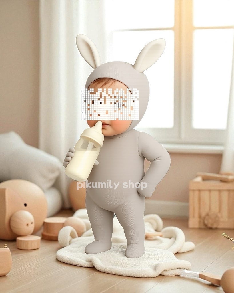 🐰✨ うさ耳素材「ミルクタイム」 ✨🐰