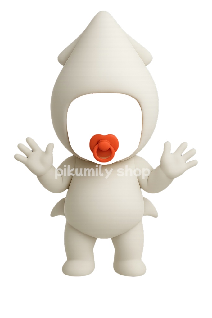 海の仲間ピクミリー素材セット|お得な6点セット(600円)🦀🦑🪼