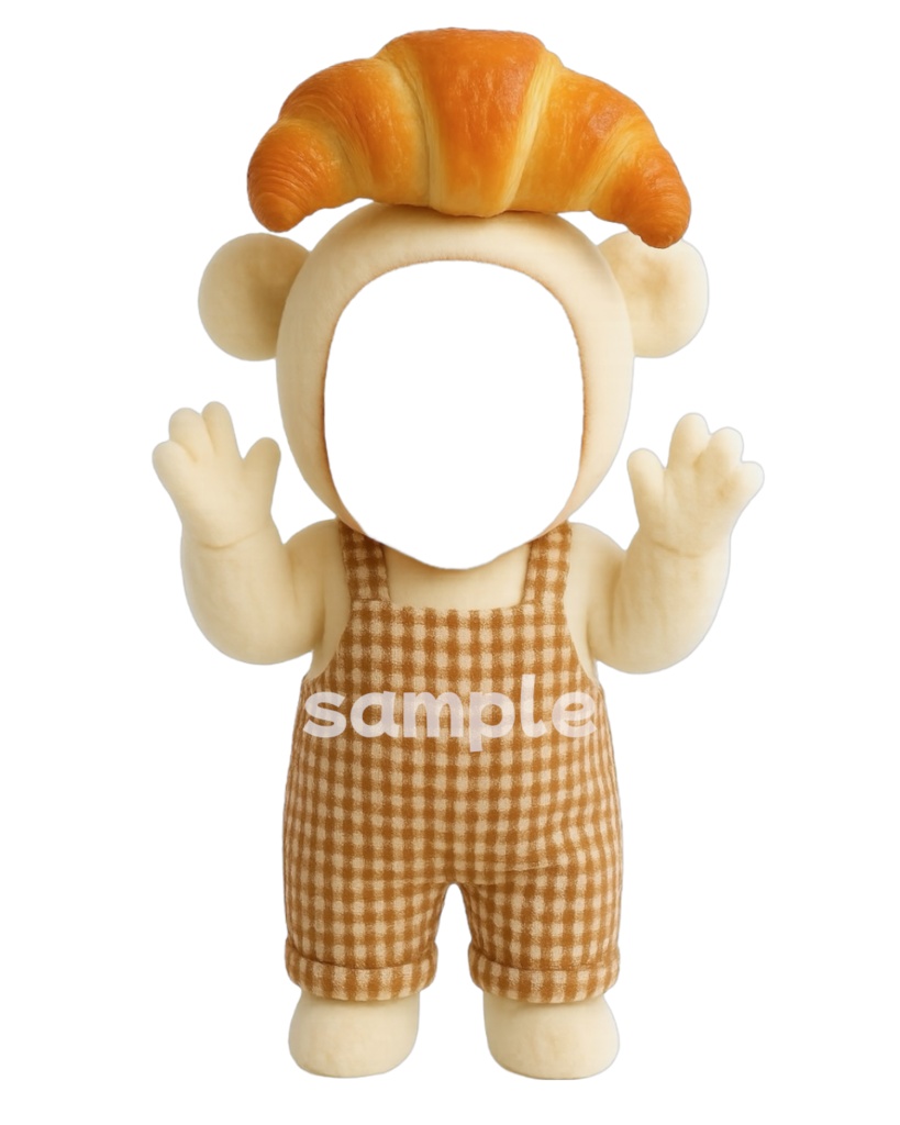 はちみつベーカリーのくまさん 素材4点セット🥖🥐🐝🍯