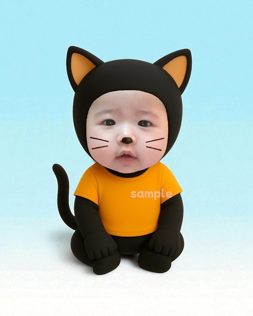 どうぶつピクミリー素材 6体セット🦊🦒🦁🦛🦝 🐱