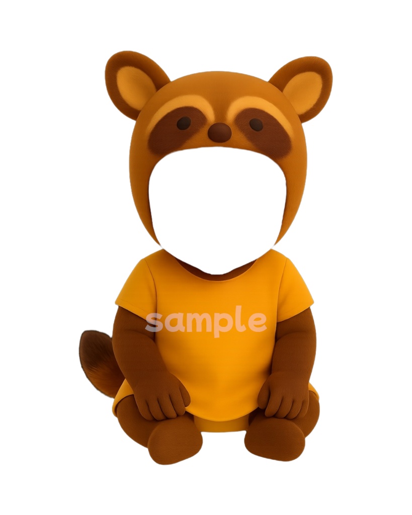 どうぶつピクミリー素材 6体セット🦊🦒🦁🦛🦝 🐱