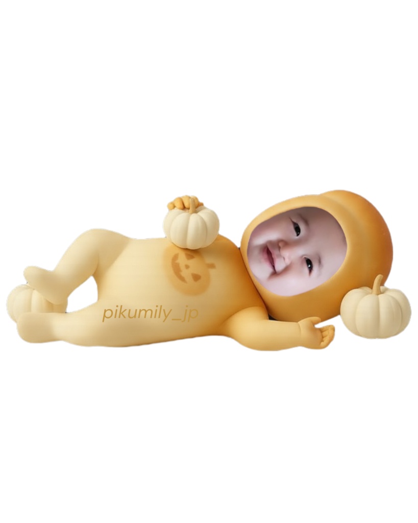 ハロウィンパンピクミリー🍞（ごろりんポーズ）
