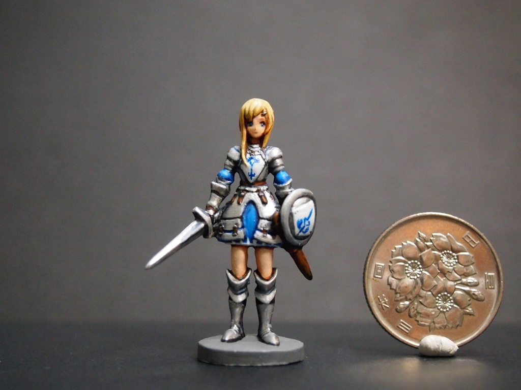 礎の蒼騎士 メタルフィギュア Je001