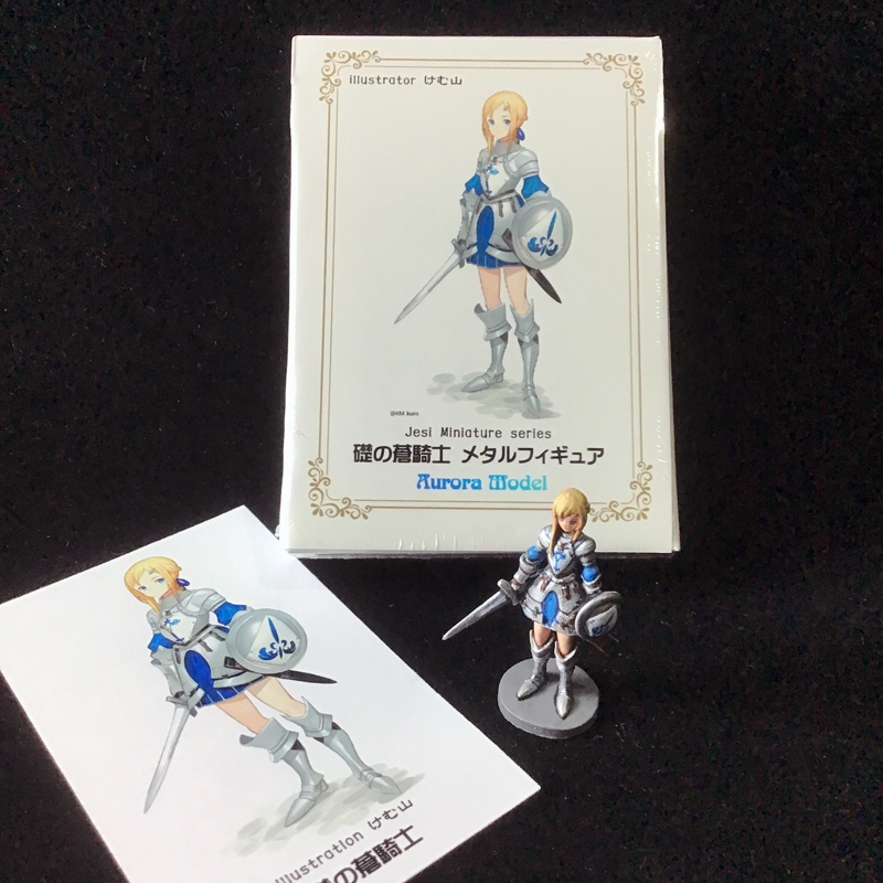 礎の蒼騎士 メタルフィギュア Je001